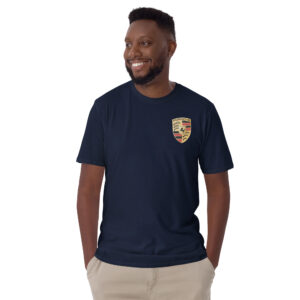 Camiseta unissex com mangas curtas Porsche